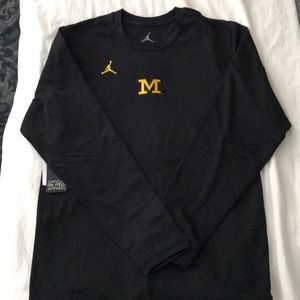 Michigan Navy Nike Pullover